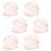 Picture of Accmor Pacifier Case, Pacifier Holder Case, Pacifier Container for Travel, BPA Free,Transparent Pink, 6 Pack