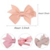 Picture of CÉLLOT Hair Clips for Girls - 42PCS Fully Lined Hair Bows Alligator Clips for Toddlers, Infants, Kids, 21 Color Pairs