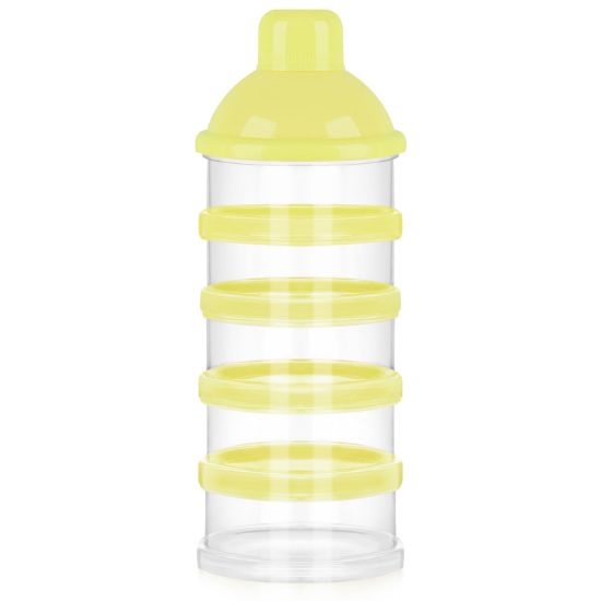 Picture of Accmor Formula Dispenser On The Go, 5 Compartments Stackable Formula Container for Travel, Baby Milk Powder Kids Snack Container, BPA Free