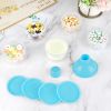 Picture of Accmor Formula Dispenser On The Go, 5 Compartments Stackable Formula Container for Travel, Baby Milk Powder Kids Snack Container, BPA Free