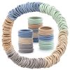 Picture of 200PCS Elastic Hair Ties, No Crease Hair Small Ponytail Holders for Kids Girls Baby Toddler, Light