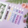 Picture of Babygoal Floral Pacifier Clips, 6 Pack Binky Paci Holder and Leash for Boys and Girls Fits for Most Pacifier, Binkie Styles & Baby Teethers & Toys and Gift 6PB21