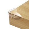 Picture of 12 Pack Corner Protector Baby Clear Corner Protectors Sharp Corner Cover Bumper Stop Head Injuries Tables, Furniture & Sharp Corners Baby Proofing