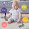 Picture of Hooku Silicone Teething Toys for Babies 0-6 Months, Teethers for Babies 6-12 Months, Remote Teether for Baby, Sensory Toys for Babies, Baby Chew Toys