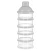 Picture of Accmor Formula Dispenser On The Go, 5 Compartments Stackable Formula Container for Travel, Baby Milk Powder Kids Snack Container, BPA Free