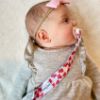 Picture of Babygoal Rabbit Pacifier Clips, 6 Pack Binky Paci Holder and Leash for Boys and Girls Fits for Most Pacifier, Binkie Styles & Baby Teethers & Toys and Easter Gift 6PB03