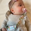 Picture of Babygoal Rabbit Pacifier Clips, 6 Pack Binky Paci Holder and Leash for Boys and Girls Fits for Most Pacifier, Binkie Styles & Baby Teethers & Toys and Easter Gift 6PB03