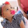 Picture of Chicco PhysioForma 100% Soft Silicone One Piece Pacifier for Babies 16-24 Months | BPA & Latex Free | Reusable Case | Dark Pink, 2pk