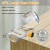 Picture of 12 Pack Corner Protectors for Baby, Clear Corner Guards Protector Furniture Corner & Edges Safety Bumpers Cushion, Round