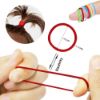 Picture of 400PCS Multicolor Hair Ties, No Crease Elastic Ponytail Holders, 2CM Finger Hair Accessories for Girls