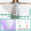 Picture of Durable Baby Mosquito Net (2 Pack) - Perfect Bug Net for Strollers, Bassinets, Cradles, Playards, Pack N Plays and Portable Mini Crib (Purple)