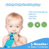 Picture of ROBBEAR Baby Teething Toys, Food Grade Silicone Teether for Babies 3 6 12 18 Months, Fire Stick TV Remote Shape Toddlers Chew Toys, Freezer BPA Free (FTV Green)