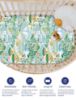 Picture of TotAha Premium Soft Bassinet Sheet for Boy Girl, Super Stretchy Jersey Knit Bassinet Fitted Sheet, Compatible with Halo, Maxi COSI, Mika Micky, SNOO, Baby Delight Mattress, 2 Pack