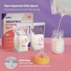 Picture of Nuliie 50 Pcs Breastmilk Storage Bags, 8 OZ Breast Milk Storing Bags, BPA-Free, Milk Storage Bags with Pour Spout for Breastfeeding, Self-Standing Bag, Space Saving Flat Profile