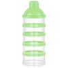 Picture of Accmor Formula Dispenser On The Go, 5 Compartments Stackable Formula Container for Travel, Baby Milk Powder Kids Snack Container, BPA Free