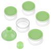 Picture of Accmor Formula Dispenser On The Go, 5 Compartments Stackable Formula Container for Travel, Baby Milk Powder Kids Snack Container, BPA Free