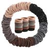 Picture of 200PCS Elastic Hair Ties, No Crease Hair Small Ponytail Holders for Kids Girls Baby Toddler, Neutral Color, Christmas Gifts Holiday Accessories