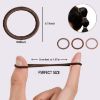 Picture of 200PCS Elastic Hair Ties, No Crease Hair Small Ponytail Holders for Kids Girls Baby Toddler, Neutral Color, Christmas Gifts Holiday Accessories