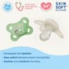 Picture of MAM Original Day & Night Pacifiers, Binky Pacifier for 0-6 Months, BPA-Free Silicone, Glows in The Dark, Best for Newborn Babies, Developed with Medical Experts, 2 Count Binkies, with Sterilizer Case