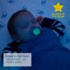 Picture of MAM Original Day & Night Pacifiers, Binky Pacifier for 0-6 Months, BPA-Free Silicone, Glows in The Dark, Best for Newborn Babies, Developed with Medical Experts, 2 Count Binkies, with Sterilizer Case