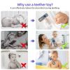 Picture of Chuya TV Remote Teether for 0-12-18 Months Babies Infant Toddlers Remote Teethers Silicone Baby Teething Toys