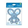 Picture of Dr. Brown's Flexees Blue Bunny, Soft 100% Silicone Baby Teether, BPA Free, 3m+