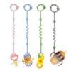 Picture of Toy Straps for Baby,RTMOK Silicone Setpacifier Clip,Applies to Car Seat Toy,Teether Toy,High Chair,Stroller Accessories,Baby Toy Clips,Cribs,Rocking Chair