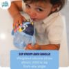 Picture of The First Years Bluey Trainer Weighted Straw Cup - Toddler Cups with Weighted Straw - Baby and Toddler Straw Cup Spill Proof - Bluey Toddler Feeding Supplies - Ages 6 Months and Up - 7 Ounce