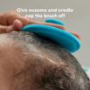 Picture of Frida Baby DermaFrida The SkinSoother Baby Bath Brush | Cradle Cap Brush for Babies, Baby Essential for Dry Skin, Cradle Cap Treatment and Eczema | 1 Pack