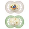 Picture of MAM Original Night Pacifiers, Binky Pacifier for 6-16 Months, BPA-Free Silicone, Glows in The Dark, Best for Newborn Babies, Developed with Medical Experts, 2 Count Binkies, with Sterilizer Case