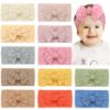 Picture of CÉLLOT Super Stretchy Soft Knot Headbands with Hair Bows Head Wrap Hair Accessories For Newborn Baby Girls Infant Toddlers Kids