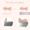 Picture of CÉLLOT Baby Hair Clips 40PCS Fully Lined Tiny 2" Hair Bows Alligator Clips for Infants and Toddlers in Pairs