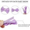Picture of CÉLLOT Baby Hair Clips 40PCS Fully Lined Tiny 2" Hair Bows Alligator Clips for Infants and Toddlers in Pairs
