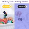Picture of Hooku 2 Pack Silicone Teething Toys for Babies 0-6 Months, Teethers for Babies 6-12 Months, Remote Teether for Baby, Sensory Toys for Babies, Baby Chew Toys