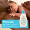 Picture of Aveeno Baby Healthy Start Nourishing Newborn Wash, Hypoallergenic Baby Body Wash with Prebiotic Oat Gently Cleanses Delicate Newborn Skin, Fragrance-Free, Tear-Free, Paraben-Free, 8 fl. oz
