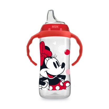 Picture of NUK Disney Large Learner Spill Proof Sippy Cup, Minnie Mouse, 10 Oz 1Pack - BPA Free, Spill Proof Sippy Cup