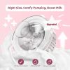 Picture of Nursi Luna Flange Sizing Kit 3 in 1 Ultimate with 10PCS Flange Inserts 13/15/17/19/21mm, Nipple Ruler, Cleaning Brush, Silicone Flanges Insert Kit for 24mm Most Pumps, Pumping Breastfeeding Essentials
