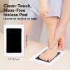 Picture of 1-Pack Inkless Hand and Footprint Kit - Ink Pad for Baby Hand and Footprints - Dog Paw Print Kit,Dog Nose Print Kit - Baby Footprint Kit, Clean Touch Baby Foot Printing Kit, Handprint Kit
