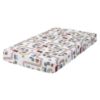 Picture of Baby Boy Fitted Crib Sheet Choo Choo Train, 100% Soft Breathable Microfiber Baby Sheet, Fits Standard Size Crib Mattress 28in x 52in, Nursery Sheet