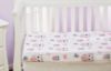 Picture of EVERYDAY KIDS Baby Girl Fitted Crib Sheet Sweet Owls, 100% Soft Breathable Microfiber Baby Sheet, Fits Standard Size Crib Mattress 28in x 52in, Nursery Sheet