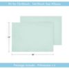 Picture of TILLYOU Toddler Pillowcase 2 Pack with Envelope Closure,13" x 18" Silky Soft Microfiber Travel Kids Pillowcase for Boys and Girls, Sage Green