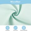 Picture of TILLYOU Toddler Pillowcase 2 Pack with Envelope Closure,13" x 18" Silky Soft Microfiber Travel Kids Pillowcase for Boys and Girls, Sage Green