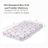 Picture of Baby Girl Fitted Crib Sheet Mermaid Adventures, 100% Soft Breathable Microfiber Baby Sheet, Fits Standard Size Crib Mattress 28in x 52in, Nursery Sheet