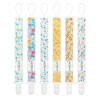 Picture of Babygoal Floral Pacifier Clips, 6 Pack Binky Paci Holder Clips and Leash for Boys and Girls Fits for Most Pacifier, Binkie Styles & Baby Teethers & Toys and Gift 6PS31