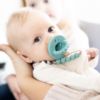 Picture of Ryan & Rose Cutie PAT Pacifier Teether (Flat, Seaglass)
