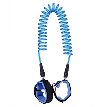 Picture of GPROVA Child Anti Lost Belt, Best Baby Child Lost Rope Leash Walking Hand Belt for Travel Outdoor Shopping (Blue 2.5 Meters)