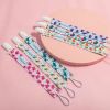Picture of Babygoal Animal Pacifier Clips, 6 Pack Binky Paci Holder and Leash for Boys and Girls Fits for Most Pacifier, Binkie Styles & Baby Teethers & Toys and Gift 6PB04