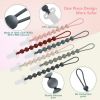 Picture of 6-Pack Silicone Pacifier Clips for Babies, Safe Teething Beads, Rust-Free Holders, Baby Boy and Girl Essentials, Newborn Must-Have Accessories, BPA-Free