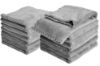 Picture of Kyapoo Baby Washcloths 12 Pack 12x12 Inches Microfiber Coral Fleece Extra Absorbent and Soft for Newborns, Infants and Toddlers-Grey