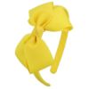 Picture of 7Rainbows Fashion Cute Yellow Bow Headband for Girls Toddlers.